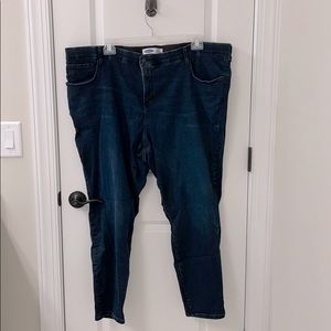 OLD NAVY ROCKSTAR SUPER SKINNY JEANS PLUS SIZE 28